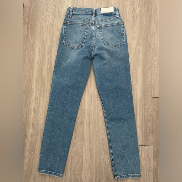 Re/done blue 90’s high rise skinny jeans - Picture 3 of 3